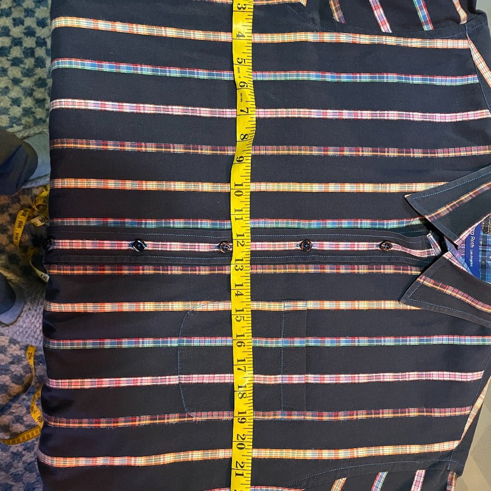 Sold! Georg Roth Los Angeles  L Flip Cuff Button Down